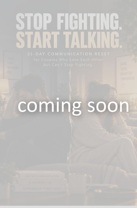 Stop Fighting. Start Talking.